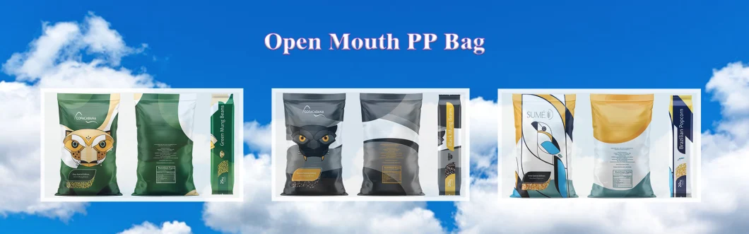 Woven Plastic Paper Package Bag / Laminated Bag / Plastic Paper Bag / Popcorn Bag / Fertilizer Bag Agricultral Feed Seed Bag and Chemical Packaging Bag