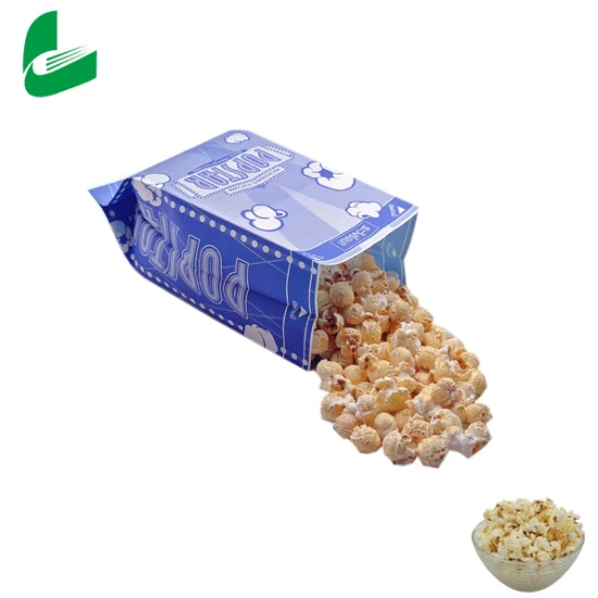 Eco Friendly Bags Microwave Popcorn Kraft Paper Bag